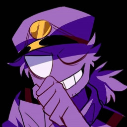 Purple guy avatar